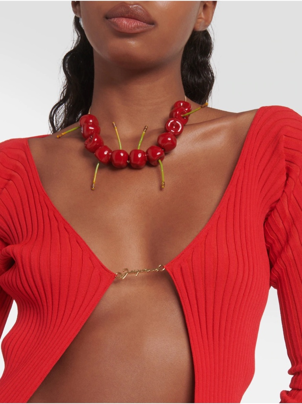JACQUEMUS La Maille Pralu Longue LongLine Cardigan
